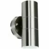 MINISUN GU10 Up & Down IP44 Outdoor Wall Light In Stainless Steel - No Bulbs 2 MINISUN GU10 Up & Down IP44 Outdoor Wall Light In Stainless Steel - No Bulbs -MINISUN Shop 8947716 1