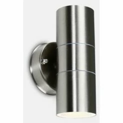 MINISUN GU10 Up & Down IP44 Outdoor Wall Light In Stainless Steel - No Bulbs 3 MINISUN GU10 Up & Down IP44 Outdoor Wall Light In Stainless Steel - No Bulbs -MINISUN Shop 8947716 2