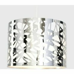 MINISUN Pattern Ceiling Pendant Light Shade Criss Cross Chrome 3 MINISUN Pattern Ceiling Pendant Light Shade Criss Cross Chrome -MINISUN Shop 8947730 2