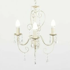 MINISUN Lille Chandelier 3 Way Ceiling Light Fitting - No Bulbs -MINISUN Shop 9003868 2