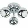 MINISUN 3 Way Spotlight Adjustable Ceiling Light - Chrome 1 MINISUN 3 Way Spotlight Adjustable Ceiling Light - Chrome -MINISUN Shop 9017610 1