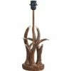 MINISUN Intertwined Caribou Antler Table Lamp Base In A Rustic Natural Finish 2 MINISUN Intertwined Caribou Antler Table Lamp Base In A Rustic Natural Finish -MINISUN Shop 9017637 1