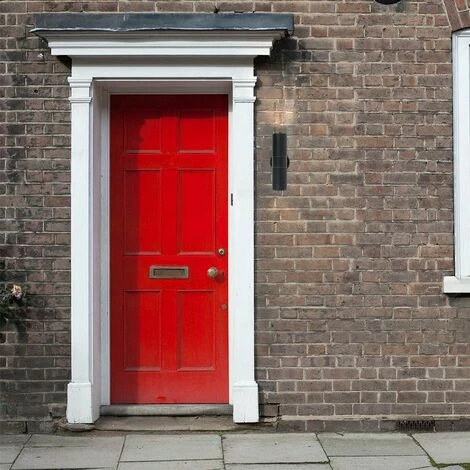 MINISUN IP44 Rated Outdoor Up & Down Security Wall Light + 5W Warm White LED GU10 Bulbs - Black MINISUN IP44 Rated Outdoor Up & Down Security Wall Light + 5W Warm White LED GU10 Bulbs - Black -MINISUN Shop 9182020 3