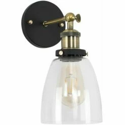 MINISUN Metal Adjustable Knuckle Joint Wall Light Ambrose - No Bulb