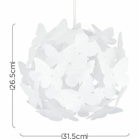 MINISUN Childrens Bedroom Butterfly Ceiling Pendant Light Shade Kids Lampshade MINISUN Childrens Bedroom Butterfly Ceiling Pendant Light Shade Kids Lampshade -MINISUN Shop 9473806 4