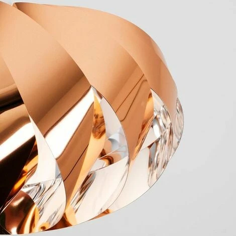 MINISUN Turbine Effect Twist Interior Ceiling Pendant Shade - No Bulb MINISUN Turbine Effect Twist Interior Ceiling Pendant Shade - No Bulb -MINISUN Shop 9474178 3