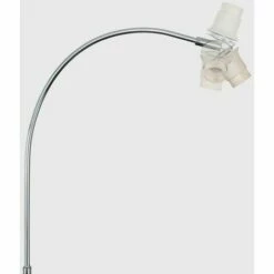 MINISUN Metal Curved Floor Lamp Base - Chrome 3 MINISUN Metal Curved Floor Lamp Base - Chrome -MINISUN Shop 9503748 2