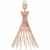MINISUN Copper Metal Wire Twist Table Lamp Base -MINISUN Shop 9990197 1